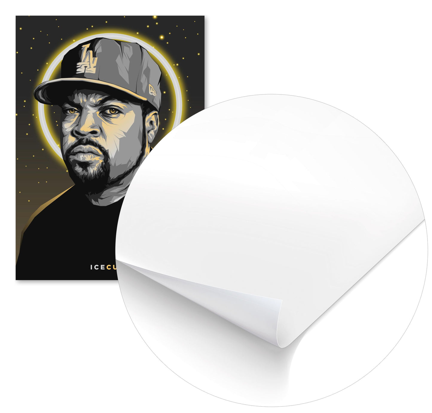 Ice Cube Pop Art 14 - @LuckyDream