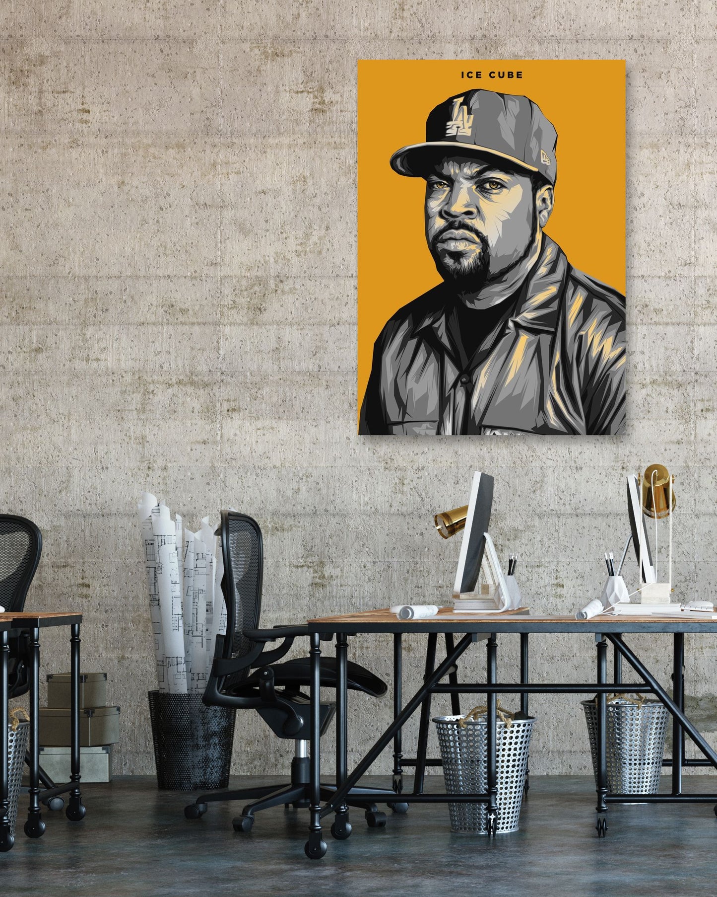 Ice Cube Pop Art 15 - @LuckyDream