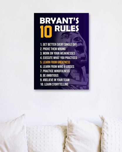 Kobe Bryant Rules - @MKSTUDIO