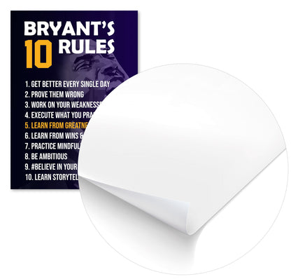 Kobe Bryant Rules - @MKSTUDIO