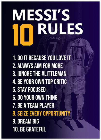 Lionel Messi Rules - @MKSTUDIO