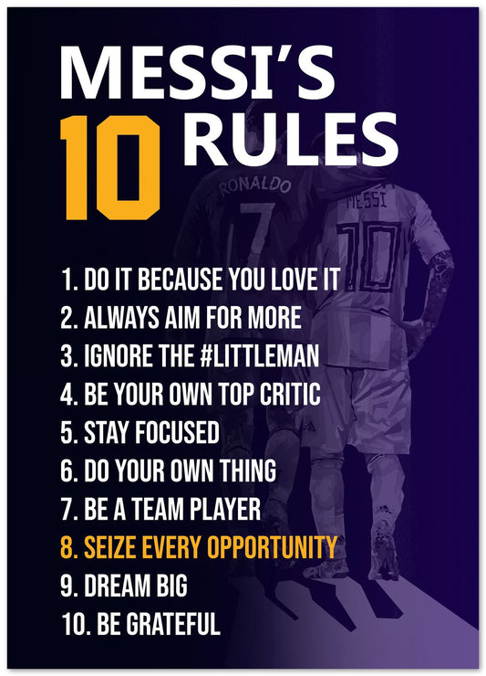 Lionel Messi Rules - @MKSTUDIO