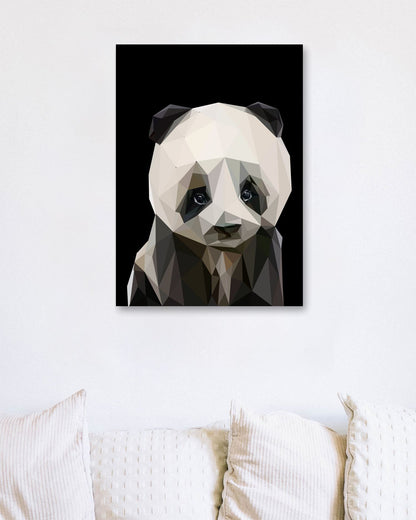 baby panda - @Artnesia