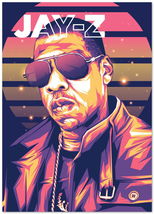 Jay Z Pop Art 5 - @LuckyDream