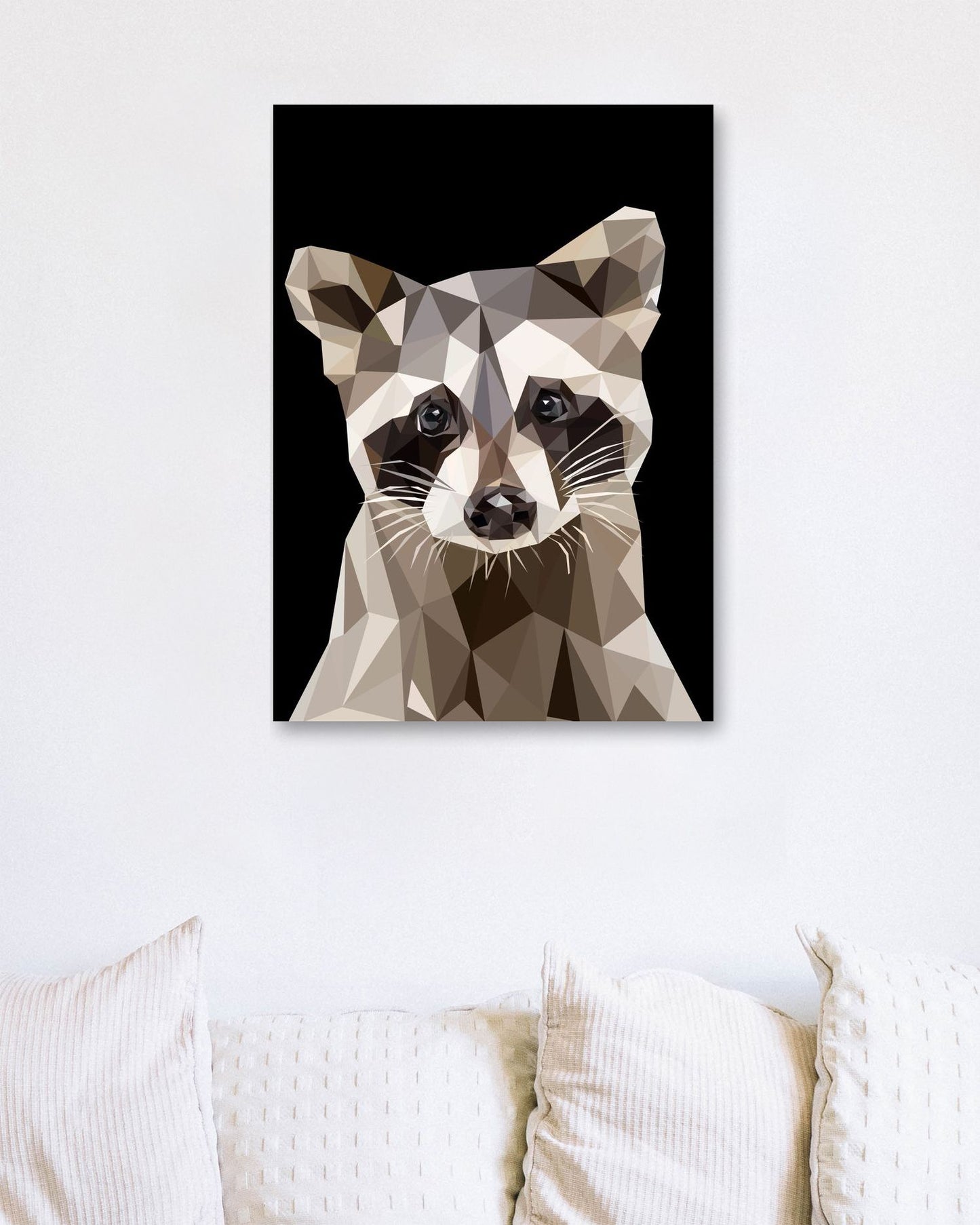 nursery animal baby raccoon - @Artnesia