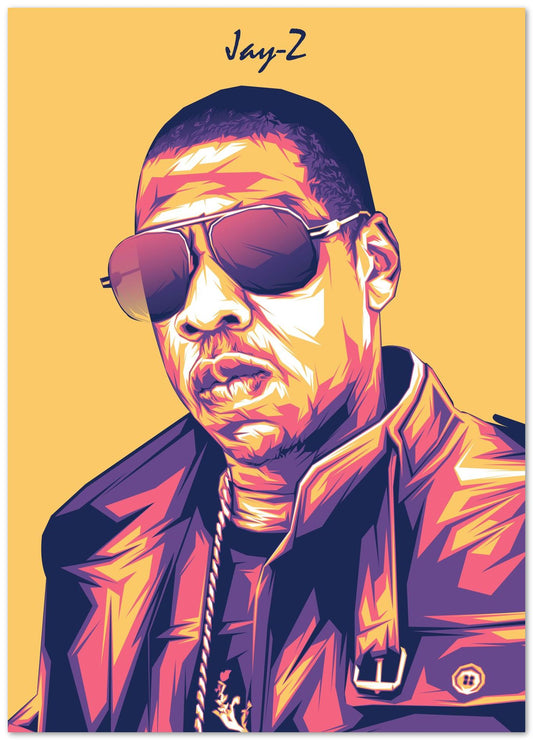 Jay Z Pop Art 6 - @LuckyDream