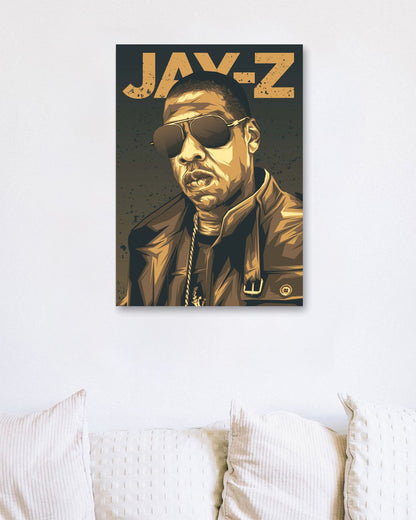 Jay Z Pop Art 7 - @LuckyDream