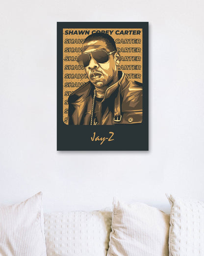 Jay Z Pop Art 8 - @LuckyDream