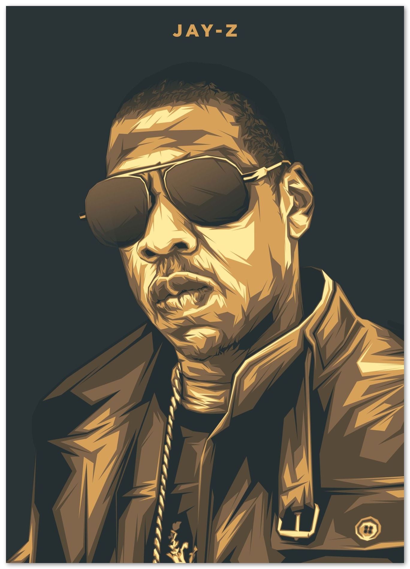 Jay Z Pop Art 9 - @LuckyDream