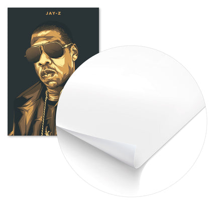 Jay Z Pop Art 9 - @LuckyDream