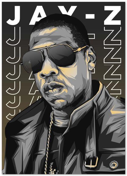 Jay Z Pop Art 11 - @LuckyDream