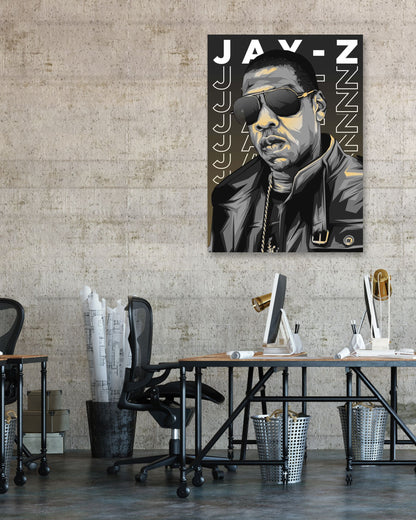 Jay Z Pop Art 11 - @LuckyDream