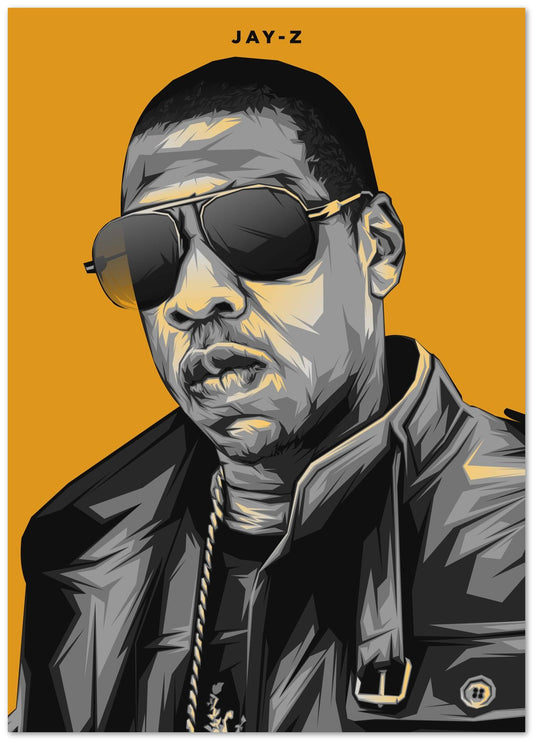 Jay Z Pop Art 12 - @LuckyDream