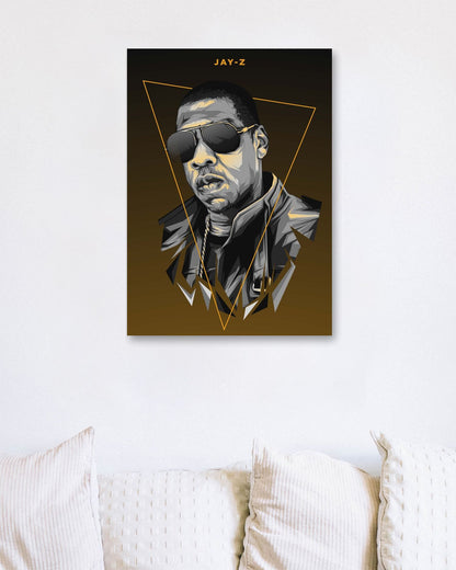 Jay Z Pop Art 13 - @LuckyDream