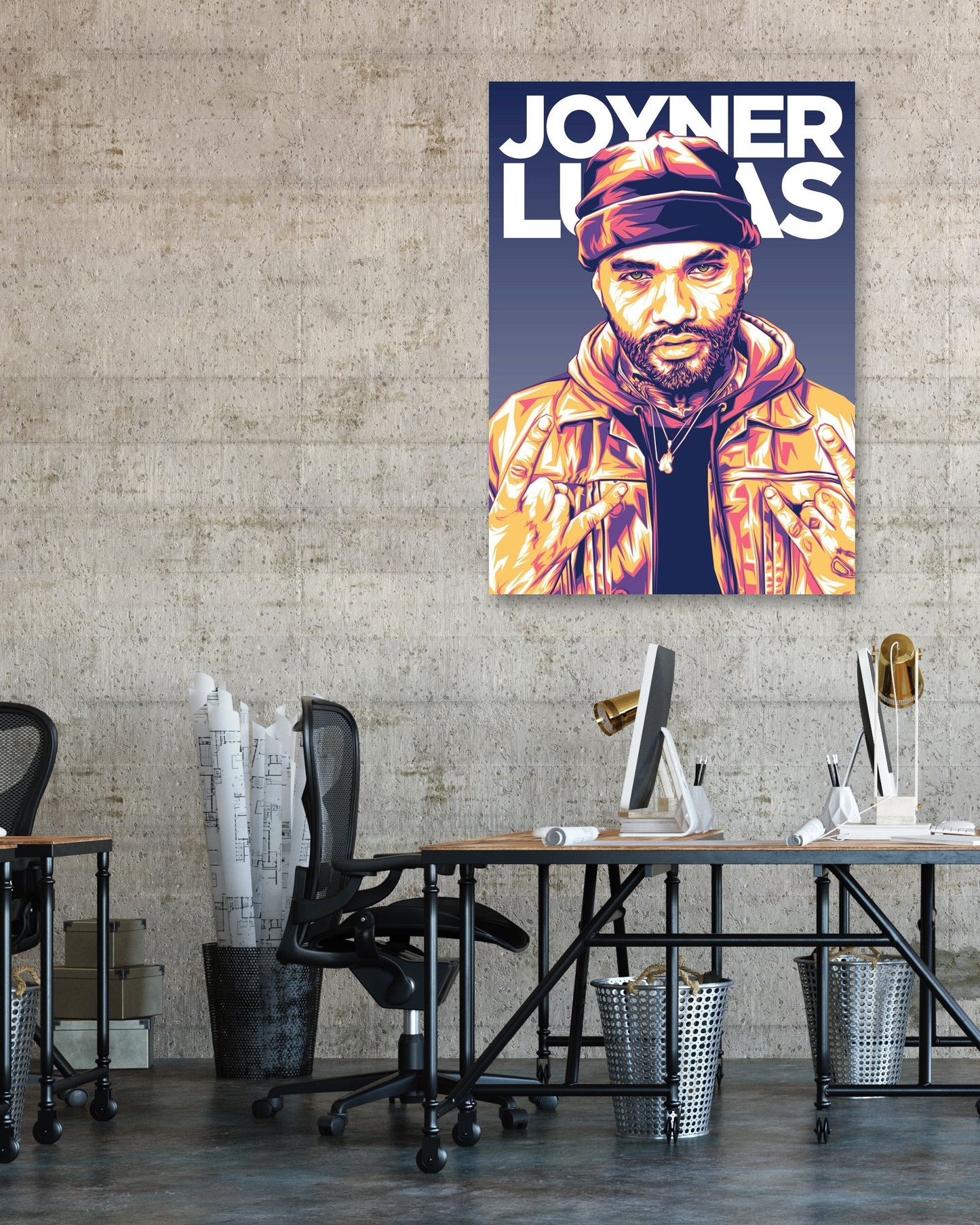 Joyner Lucas Pop Art 6 - @LuckyDream