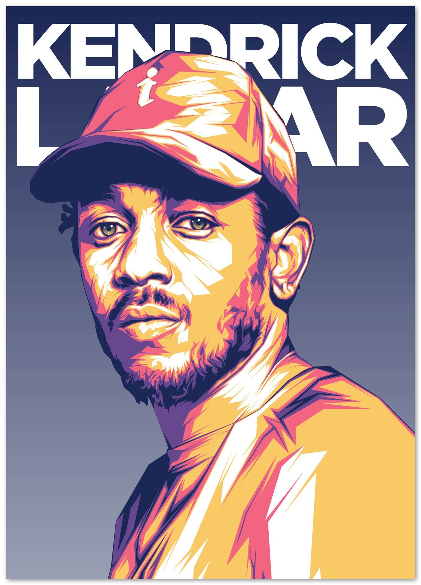 Kendrick Lamar Pop Art 5 - @LuckyDream