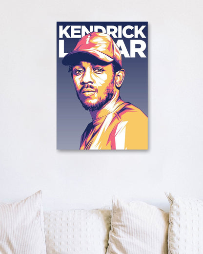 Kendrick Lamar Pop Art 5 - @LuckyDream