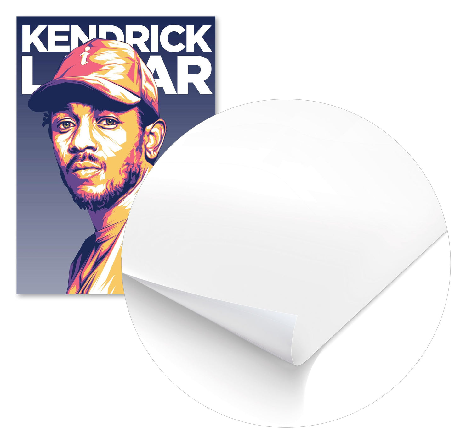 Kendrick Lamar Pop Art 5 - @LuckyDream