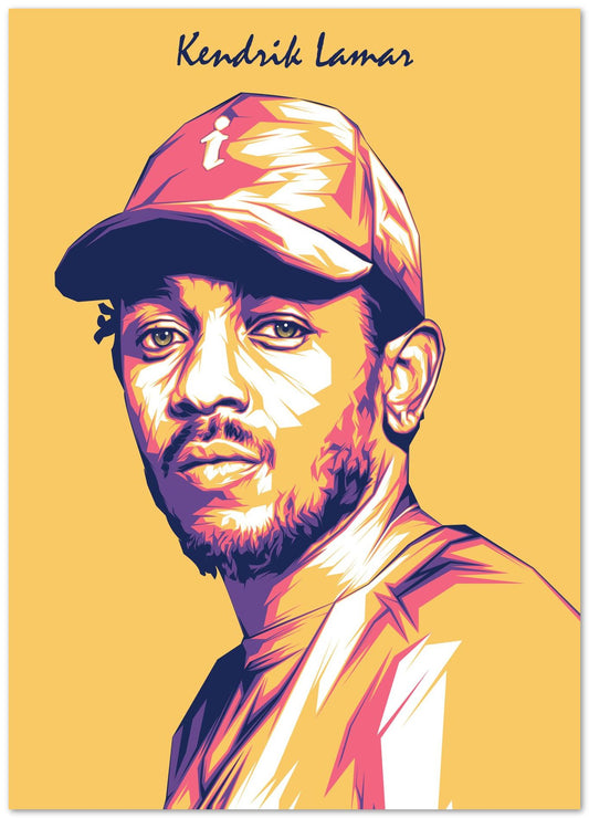 Kendrick Lamar Pop Art 6 - @LuckyDream