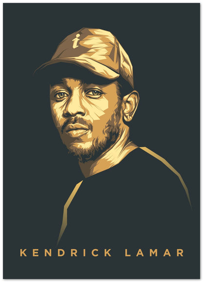 Kendrick Lamar Pop Art 9 - @LuckyDream