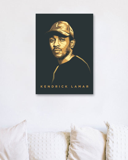 Kendrick Lamar Pop Art 9 - @LuckyDream