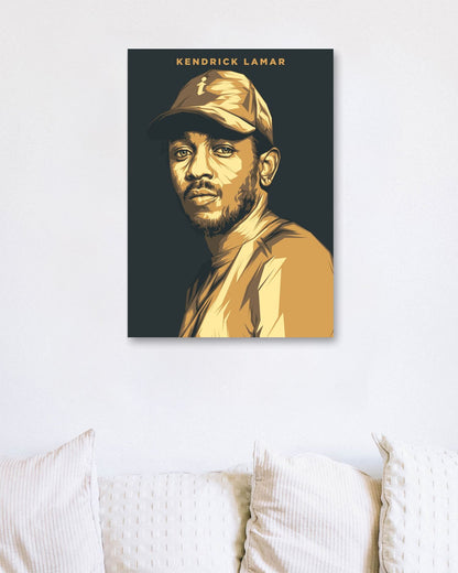 Kendrick Lamar Pop Art 11 - @LuckyDream