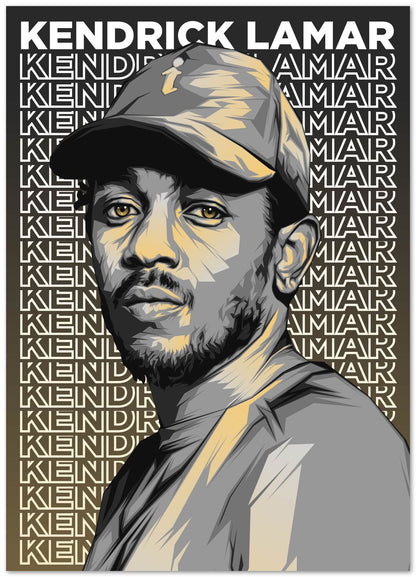 Kendrick Lamar Pop Art 13 - @LuckyDream