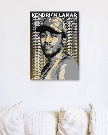 Kendrick Lamar Pop Art 13 - @LuckyDream