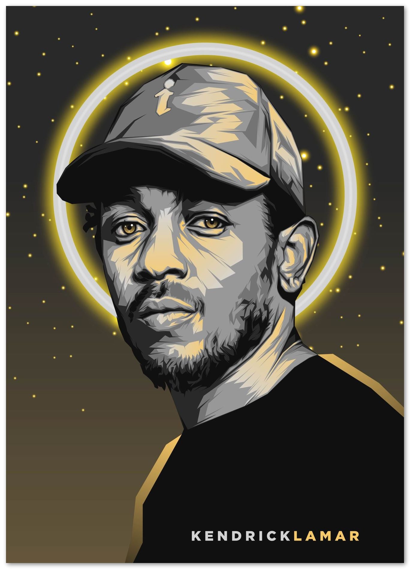 Kendrick Lamar Pop Art 14 - @LuckyDream