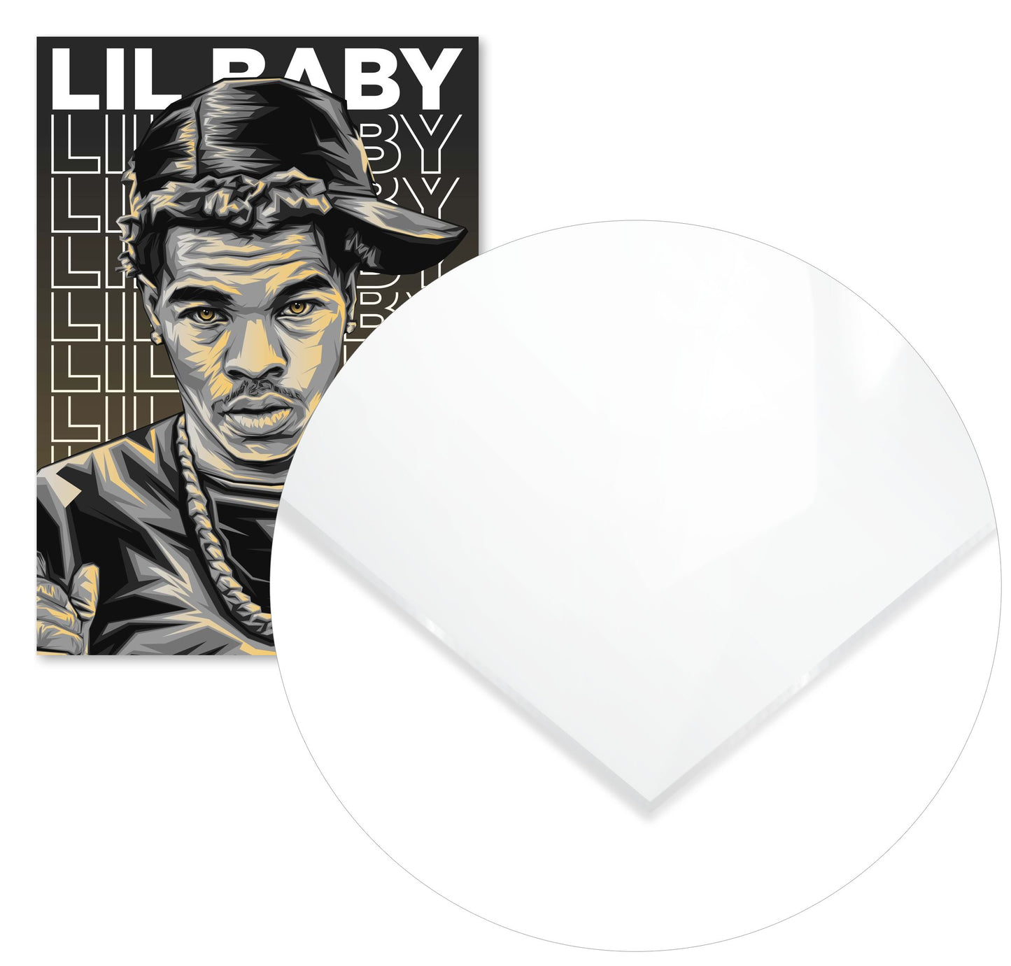 Lil Baby Pop Art 6 - @LuckyDream