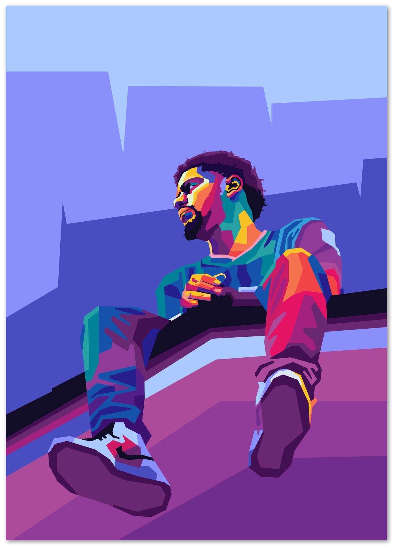 JCOLE POP ART - @AzlanXavier