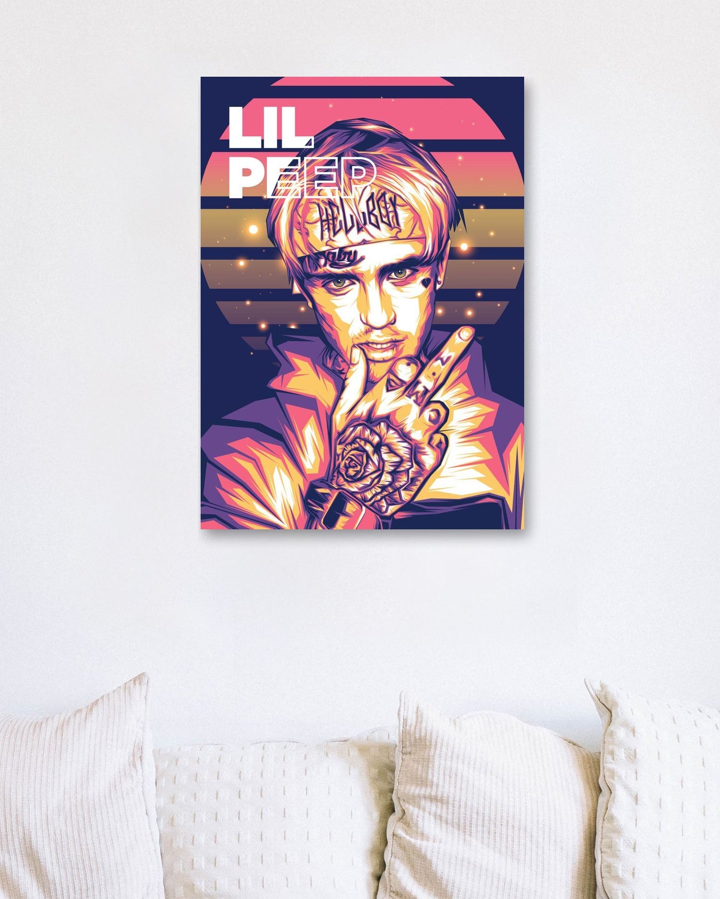 Lil Peep Pop Art 8 - @LuckyDream