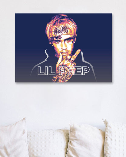 Lil Peep Pop Art 11 - @LuckyDream