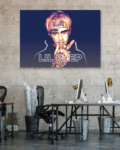 Lil Peep Pop Art 11 - @LuckyDream