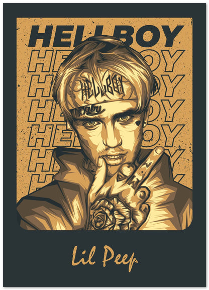 Lil Peep Pop Art 14 - @LuckyDream