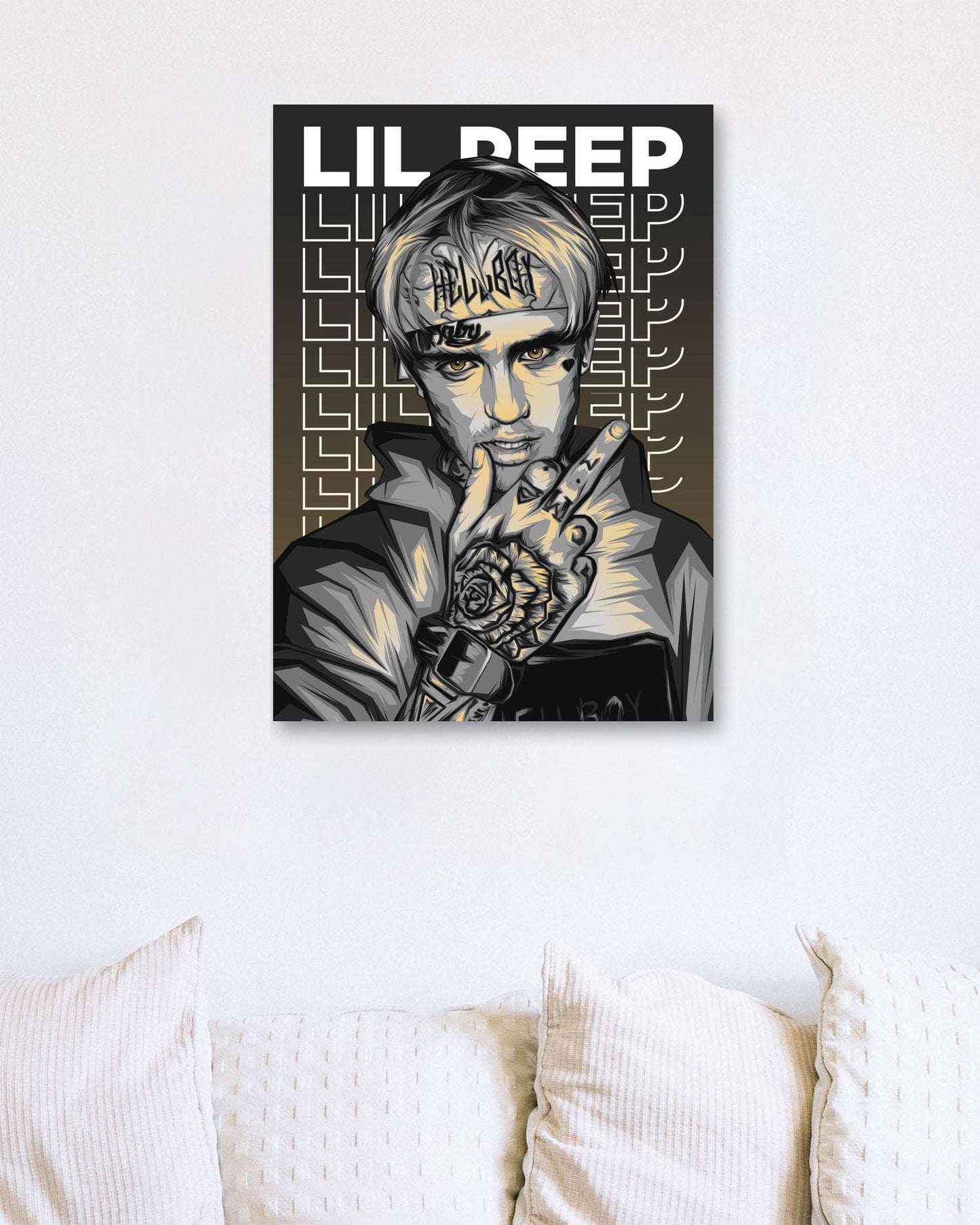 Lil Peep Pop Art 16 - @LuckyDream