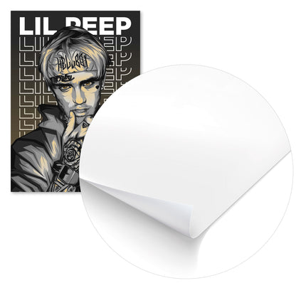 Lil Peep Pop Art 16 - @LuckyDream