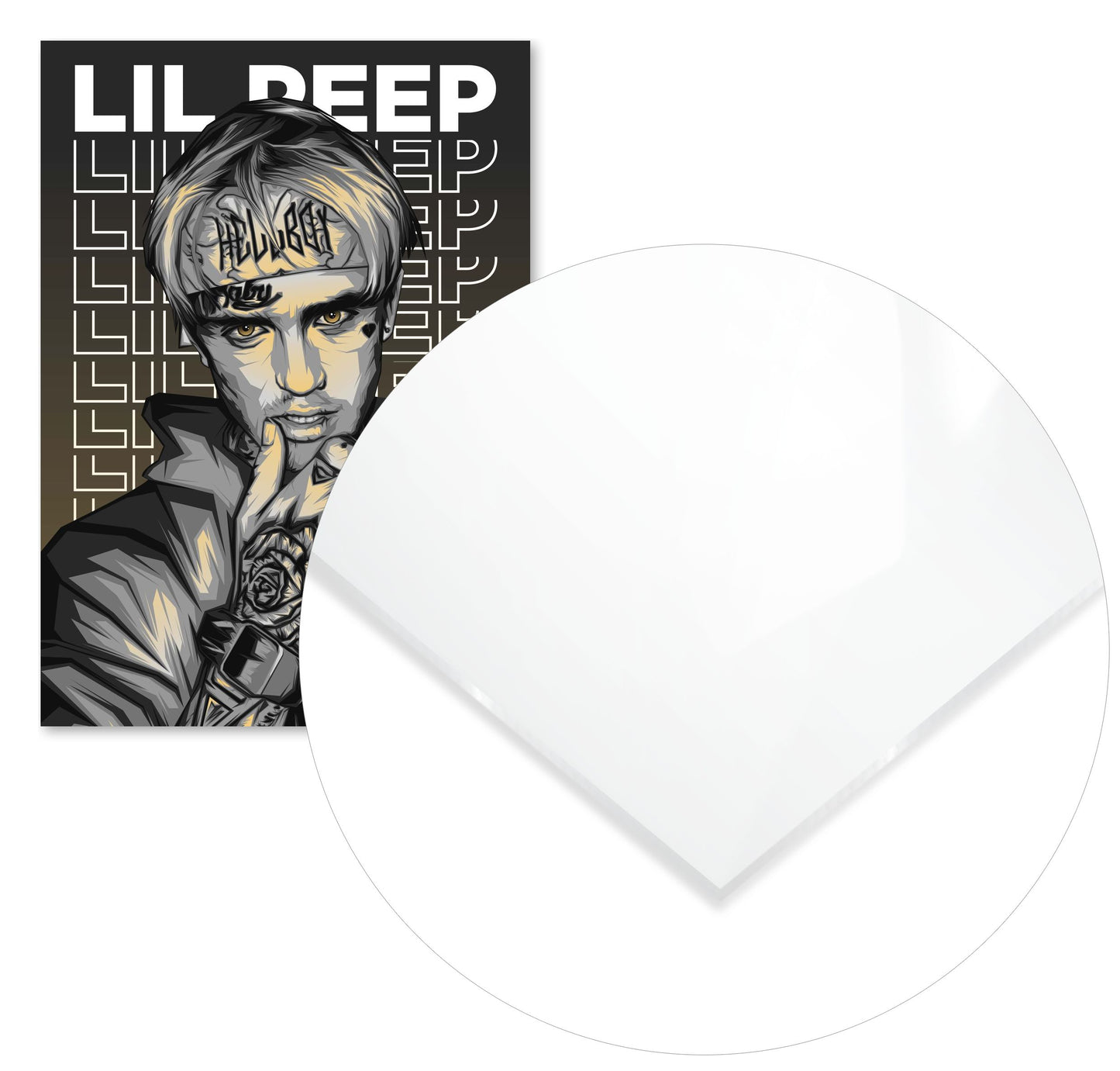 Lil Peep Pop Art 16 - @LuckyDream