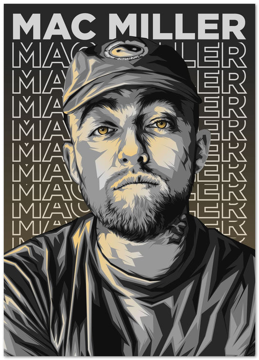 Mac Miller Pop Art 12 - @LuckyDream