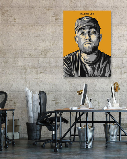 Mac Miller Pop Art 13 - @LuckyDream