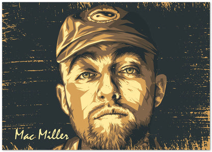 Mac Miller Pop Art 16 - @LuckyDream