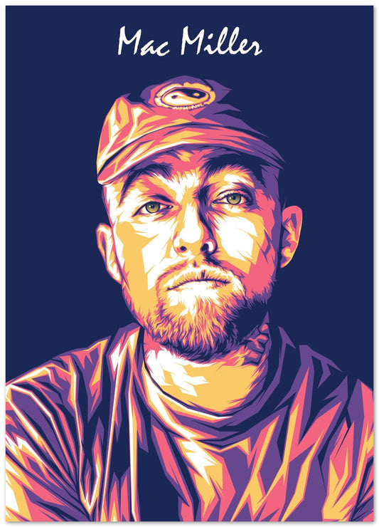 Mac Miller Pop Art 17 - @LuckyDream