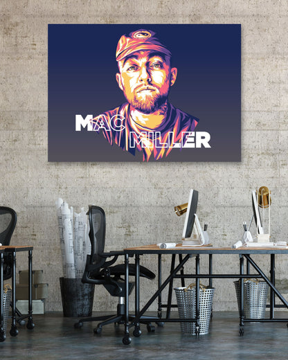 Mac Miller Pop Art 18 - @LuckyDream