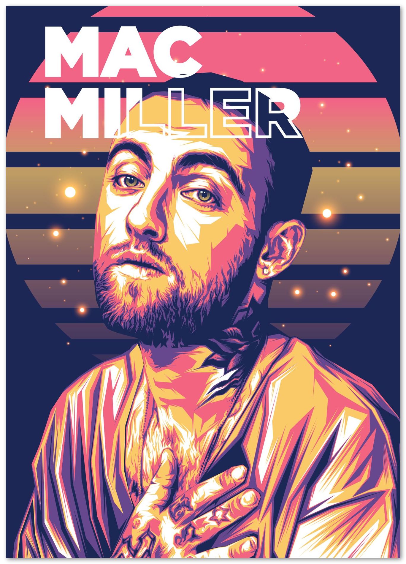 Mac Miller Pop Art 19 - @LuckyDream