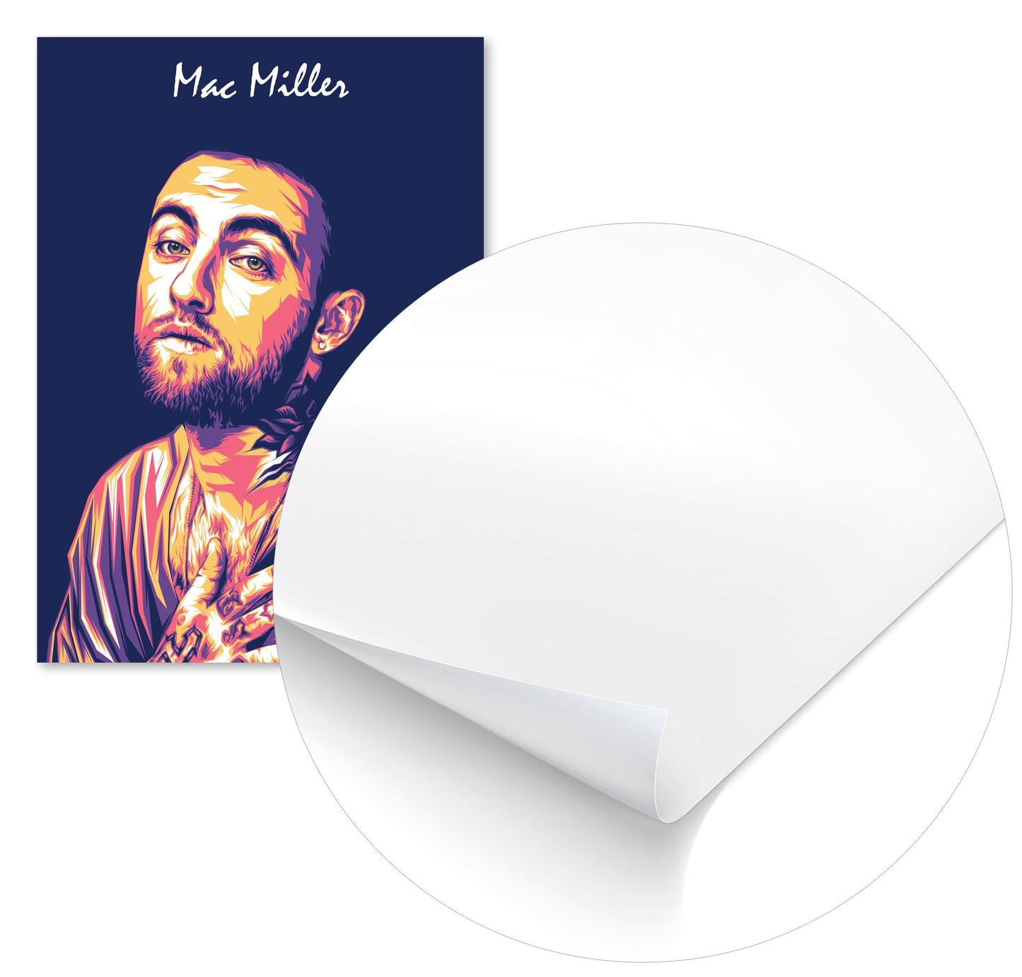 Mac Miller Pop Art 21 - @LuckyDream