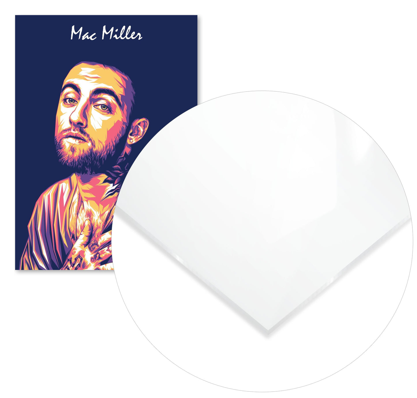 Mac Miller Pop Art 21 - @LuckyDream