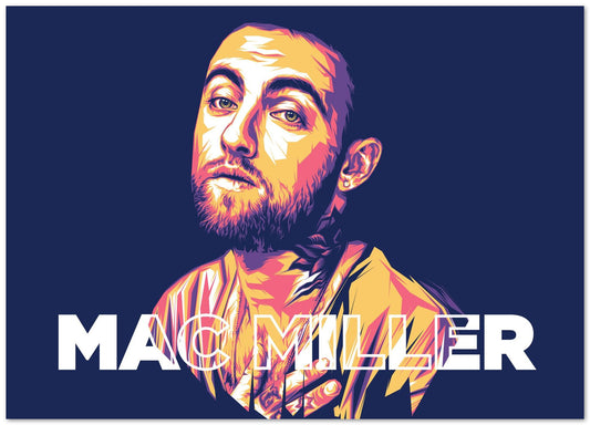 Mac Miller Pop Art 22 - @LuckyDream