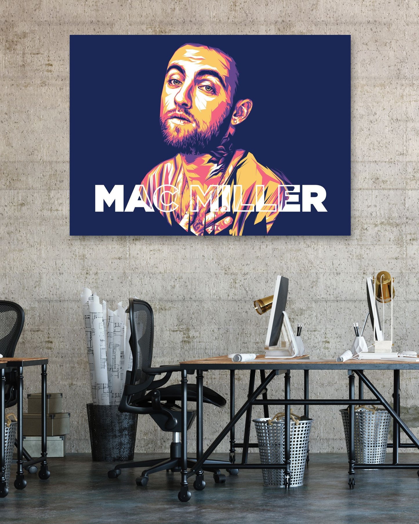 Mac Miller Pop Art 22 - @LuckyDream