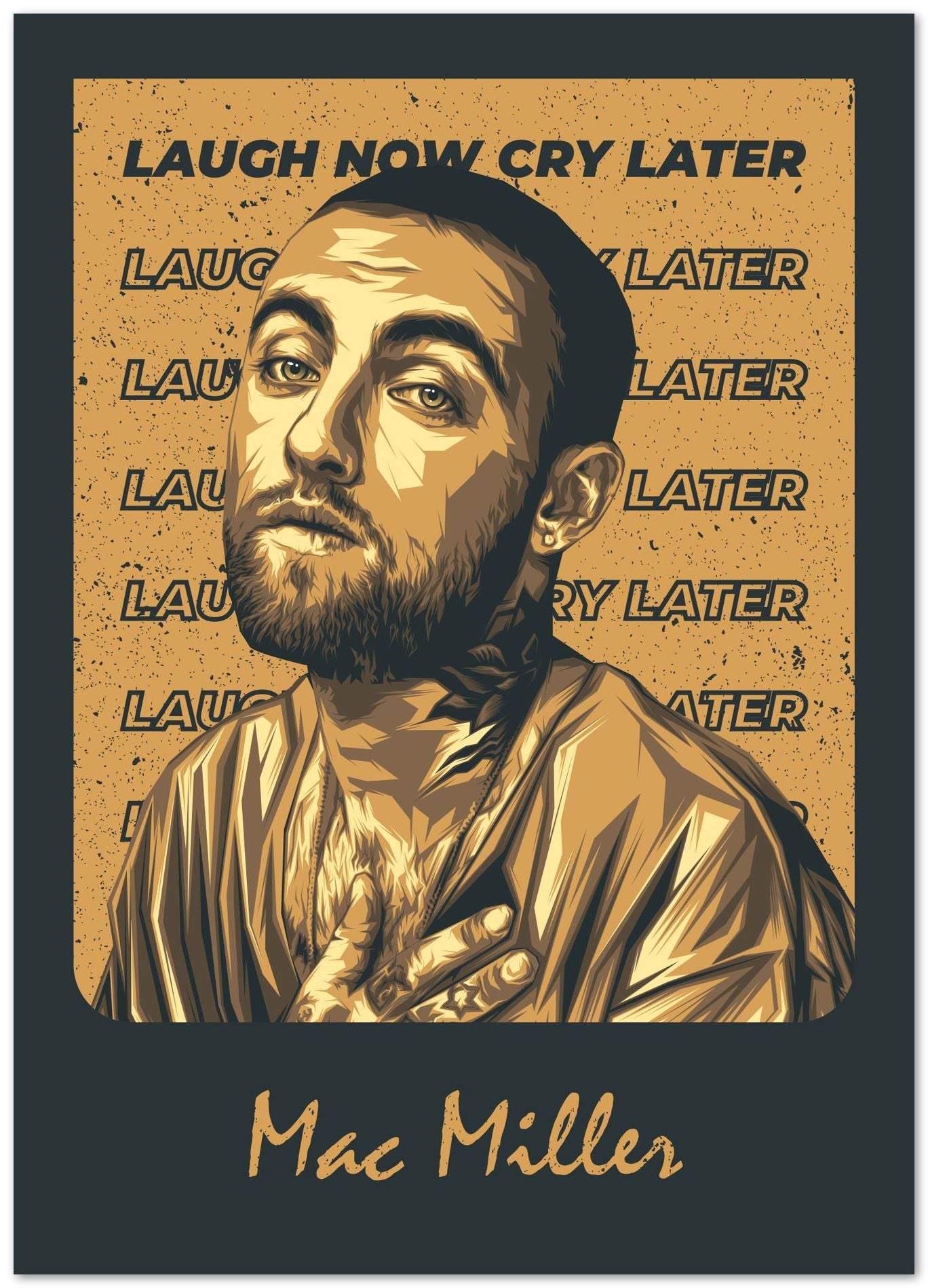 Mac Miller Pop Art 24 - @LuckyDream