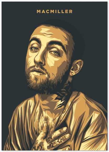 Mac Miller Pop Art 25 - @LuckyDream